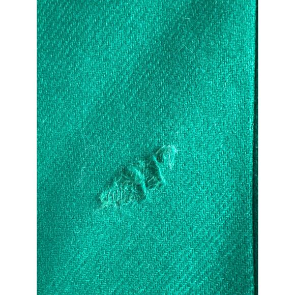 Talbot's Faux-Fur Trim Wool Jacket in Kerry Green size 14 SEE DESCRIPTION - Picture 3 of 4